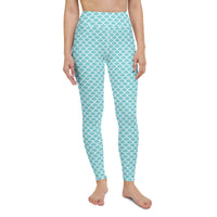 Leggings Escamas Sirena Azul