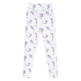 Leggings Silueta Sirena Morado