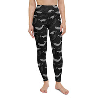 Leggings Ballenas Negros