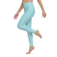 Leggings Escamas Sirena Azul