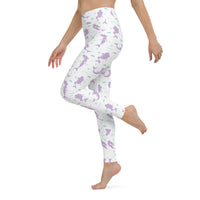 Leggings Silueta Sirena Morado