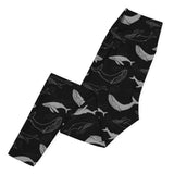 Leggings Ballenas Negros