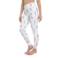 Leggings Silueta Sirena Morado