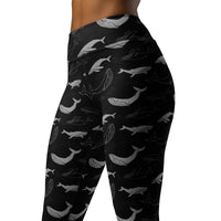 Leggings Ballenas Negros