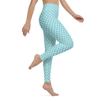 Leggings Escamas Sirena Azul