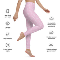 Leggings Silueta Sirena Rosa