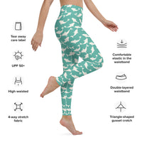 Leggings Silueta Ballenas