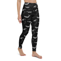 Leggings Ballenas Negros