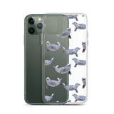 Funda transparente para iPhone® focas