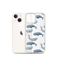 Funda transparente para iPhone® ballenas