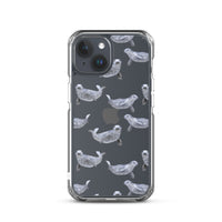 Funda transparente para iPhone® focas