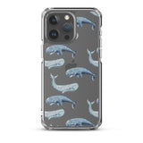 Funda transparente para iPhone® ballenas