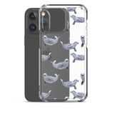 Funda transparente para iPhone® focas