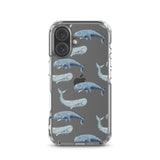 Funda transparente para iPhone® ballenas