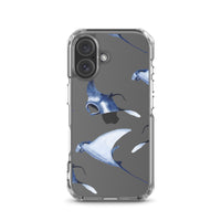 Funda transparente para iPhone® con mantas