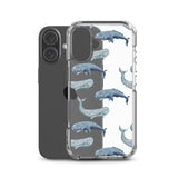 Funda transparente para iPhone® ballenas