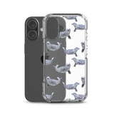 Funda transparente para iPhone® focas