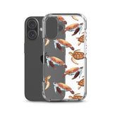 Funda transparente para iPhone® tortugas