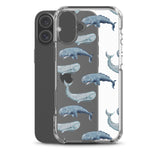 Funda transparente para iPhone® ballenas