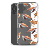 Funda transparente para iPhone® tortugas