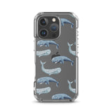 Funda transparente para iPhone® ballenas