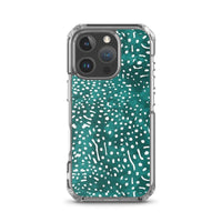 Funda transparente para iPhone® con estampado de tiburón ballena