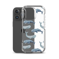 Funda transparente para iPhone® ballenas