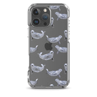 Funda transparente para iPhone® focas