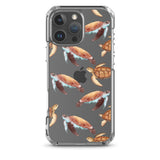 Funda transparente para iPhone® tortugas