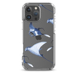 Funda transparente para iPhone® con mantas