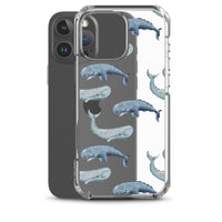 Funda transparente para iPhone® ballenas