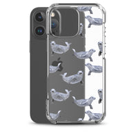 Funda transparente para iPhone® focas