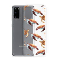 Funda transparente para Samsung® tortugas