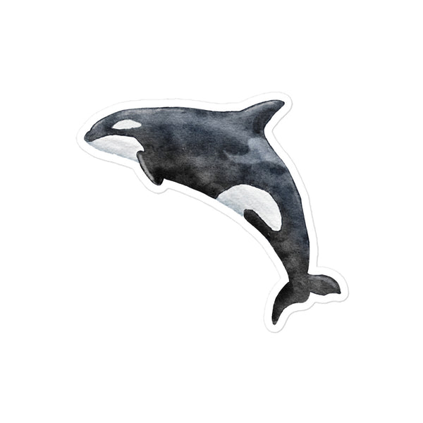 Pegatina Ilustración Orca