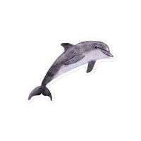 Pegatina Ilustración Delfín