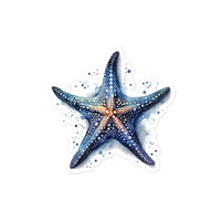 Pegatina Estrella de Mar Acuarela
