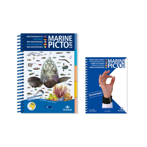 Pack Libro Marine Pictolife Mediterráneo + Signos