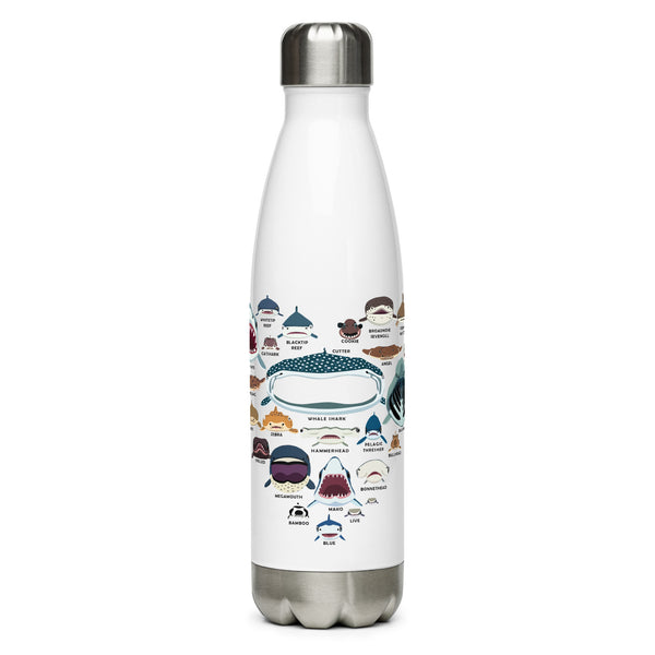 Botella de agua Especies de Tiburón