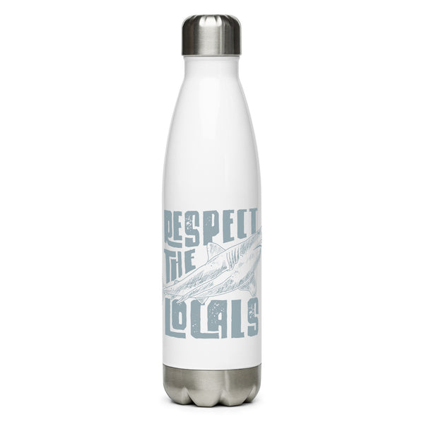 Botella de agua Respect the Local Sharks