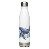 Botella de agua Ballena Acuarela
