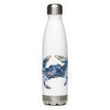 Botella de agua Cangrejo Acuarela