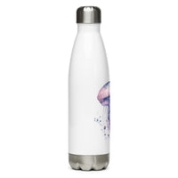 Botella de agua Medusa Acuarela
