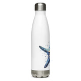 Botella de agua Estrella de Mar Acuarela