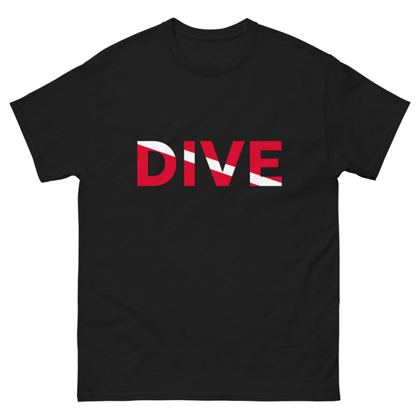 Camiseta Letras Dive