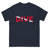 Camiseta Letras Dive