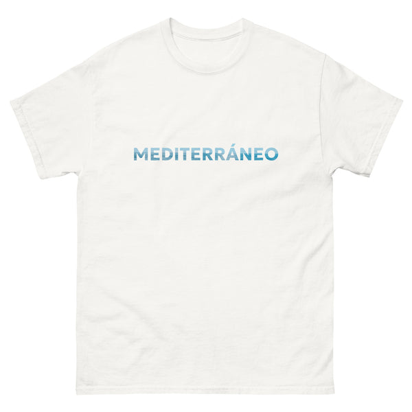 Camiseta Letras Mediterráneo