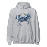 Sudadera con capucha Cangrejo Acuarela