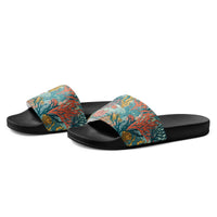 Chanclas de Pala Estampado de Coral Colores Vivos