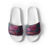 Chanclas de Pala Estampado de Coral Morado