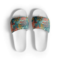 Chanclas de Pala Estampado de Coral Colores Vivos